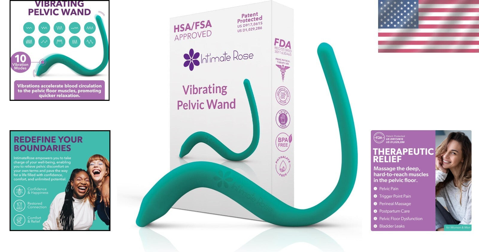 Expertly Designed Pelvic Trigger Point Massager with Educational Resources