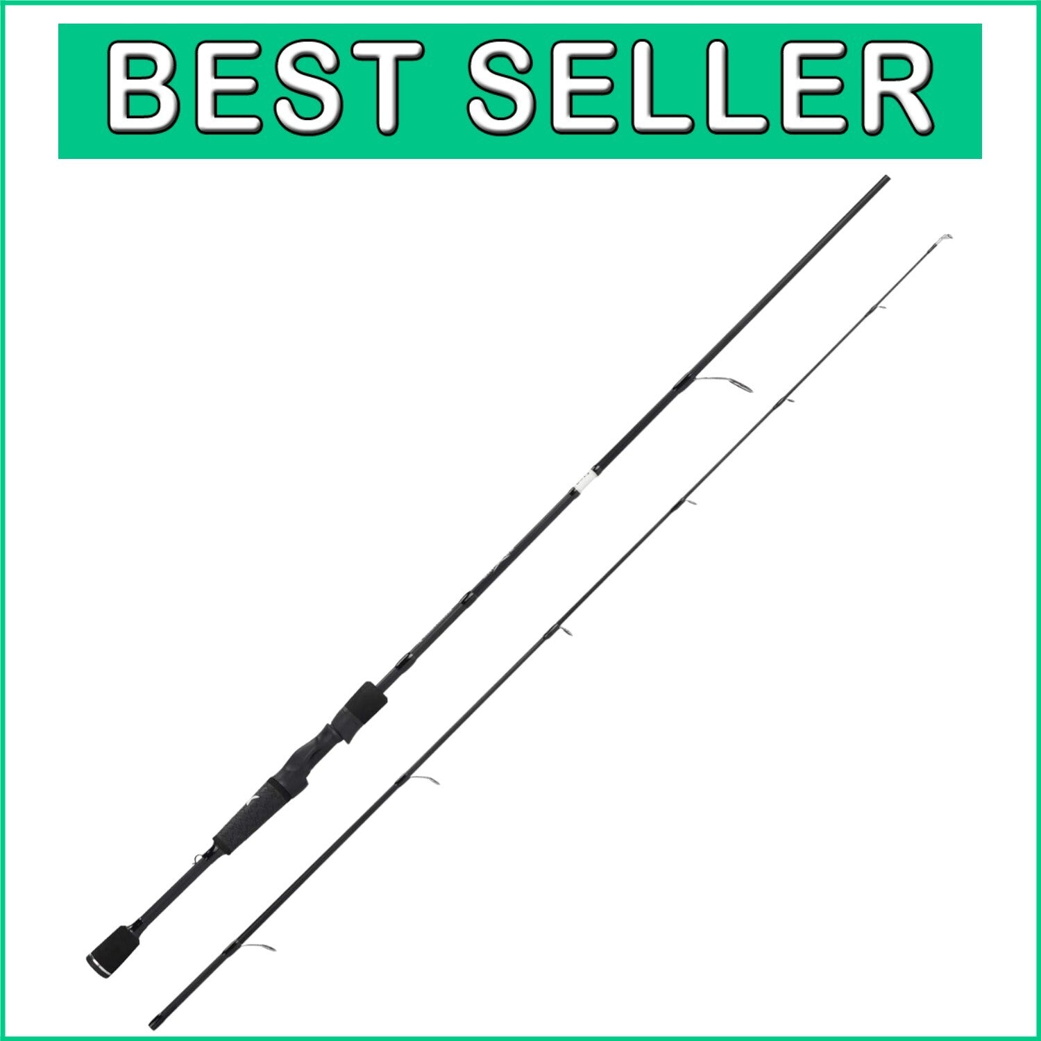 Crixus IM6 Graphite Spinning/Casting Rod | SuperPolymer Handle, 72" Medium Power