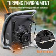 Load image into Gallery viewer, Lightweight 1500W Greenhouse Heater with Radiant Heating &amp; Overheat Safeguard