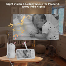 Load image into Gallery viewer, 2-Way Audio Baby Monitor with 1000ft Range &amp; Night Vision - Ideal for Parents