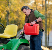 Load image into Gallery viewer, Durable 5-Gallon Red Gas Can with Flame Mitigation &amp; Controlled Flow Spout