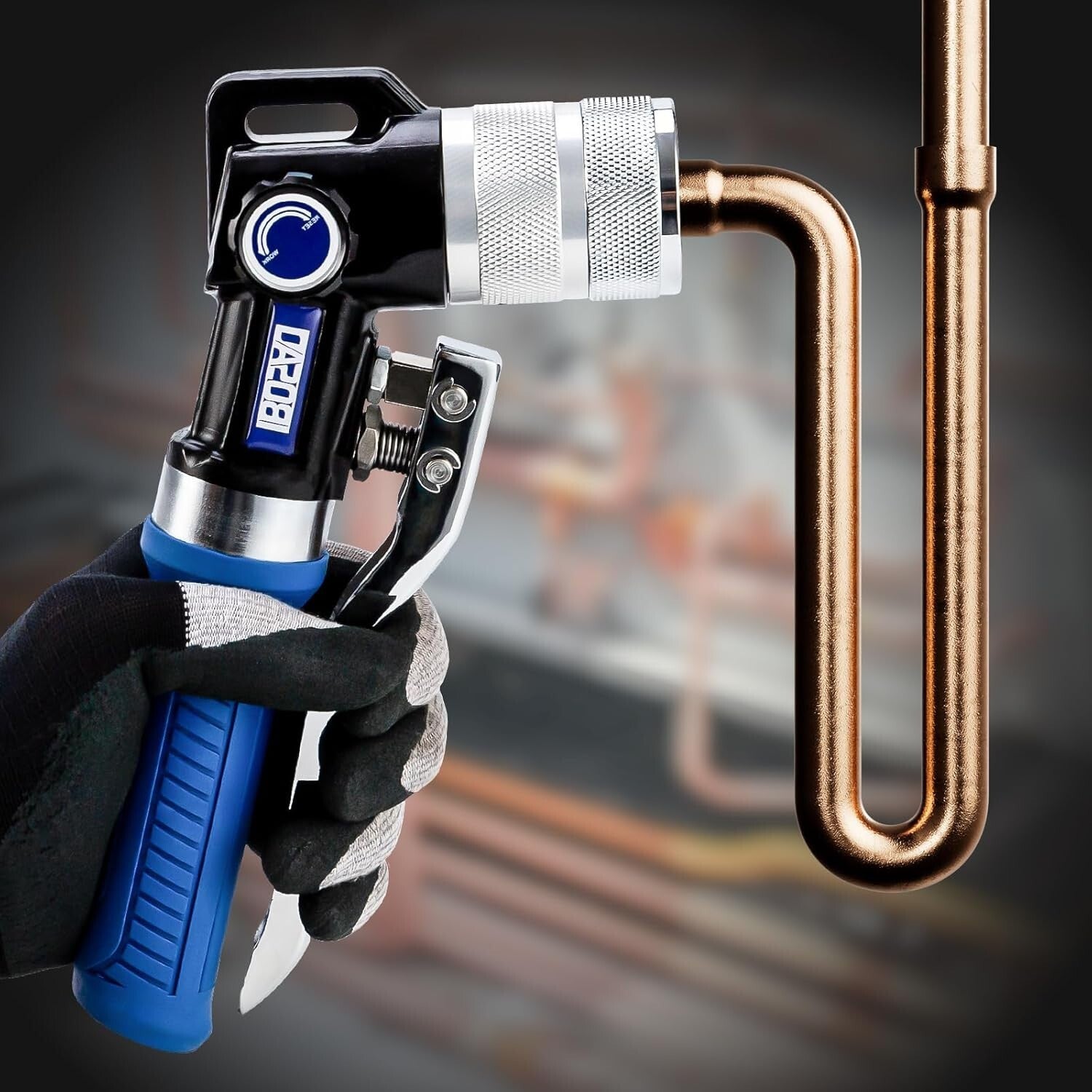 Aluminum Alloy Hydraulic Swaging Tool for Copper Tubes - Lightweight and Durable