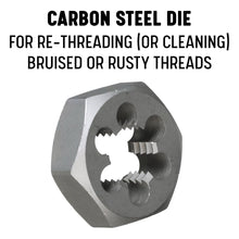 Load image into Gallery viewer, Durable 6-Piece Hex Die Set - Carbon Steel with Wooden Case for Easy Storage