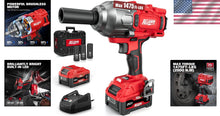 Load image into Gallery viewer, Lightweight Cordless Impact Driver with 4000mAh Battery - Ideal for Mechanics