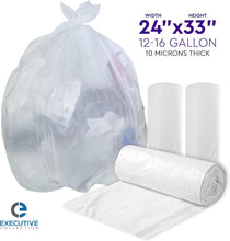 Load image into Gallery viewer, Reliable 12-16 Gallon Clear Garbage Bags, 950 Count - Smart and Strong Disposal