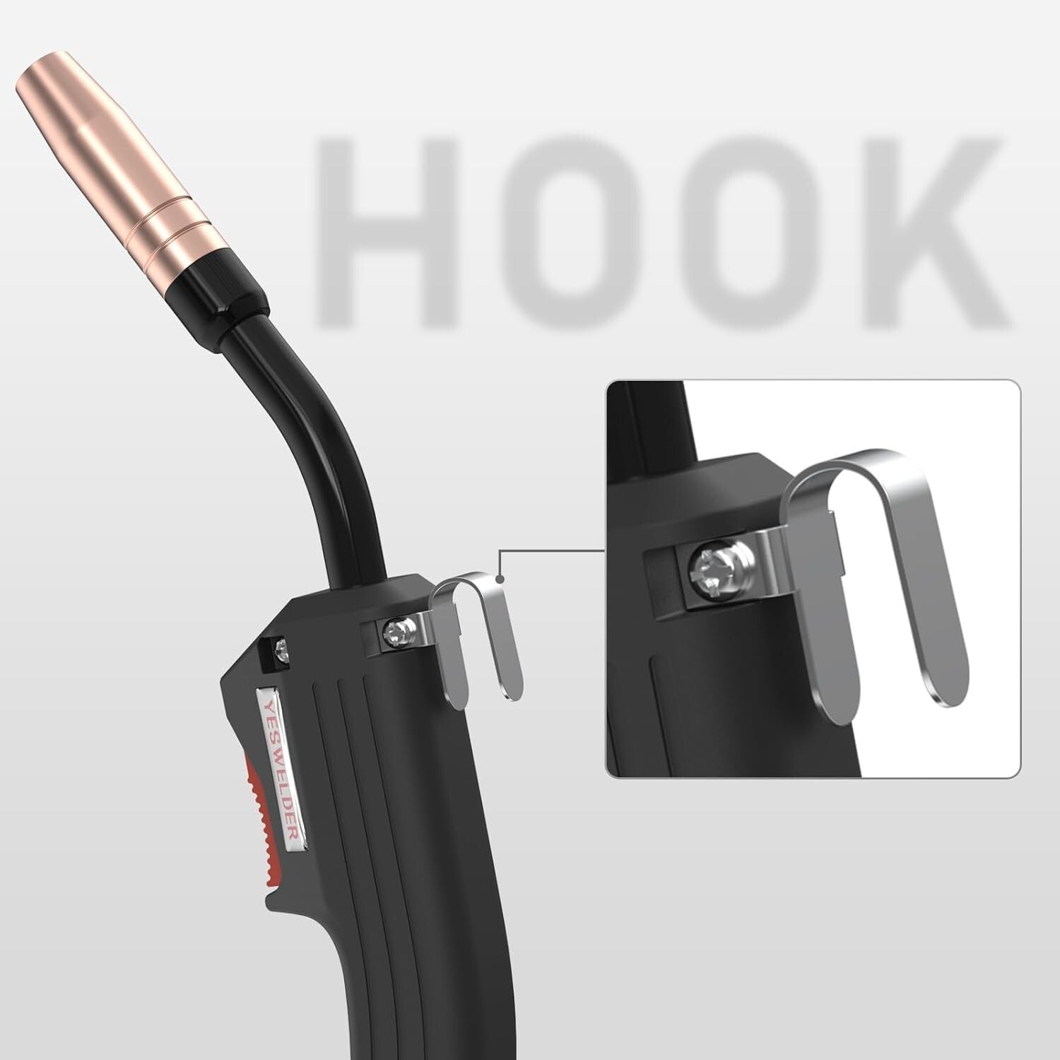 8FT 100A MIG Welding Gun for Clarke 130EN 180EN - Complete Replacement Torch