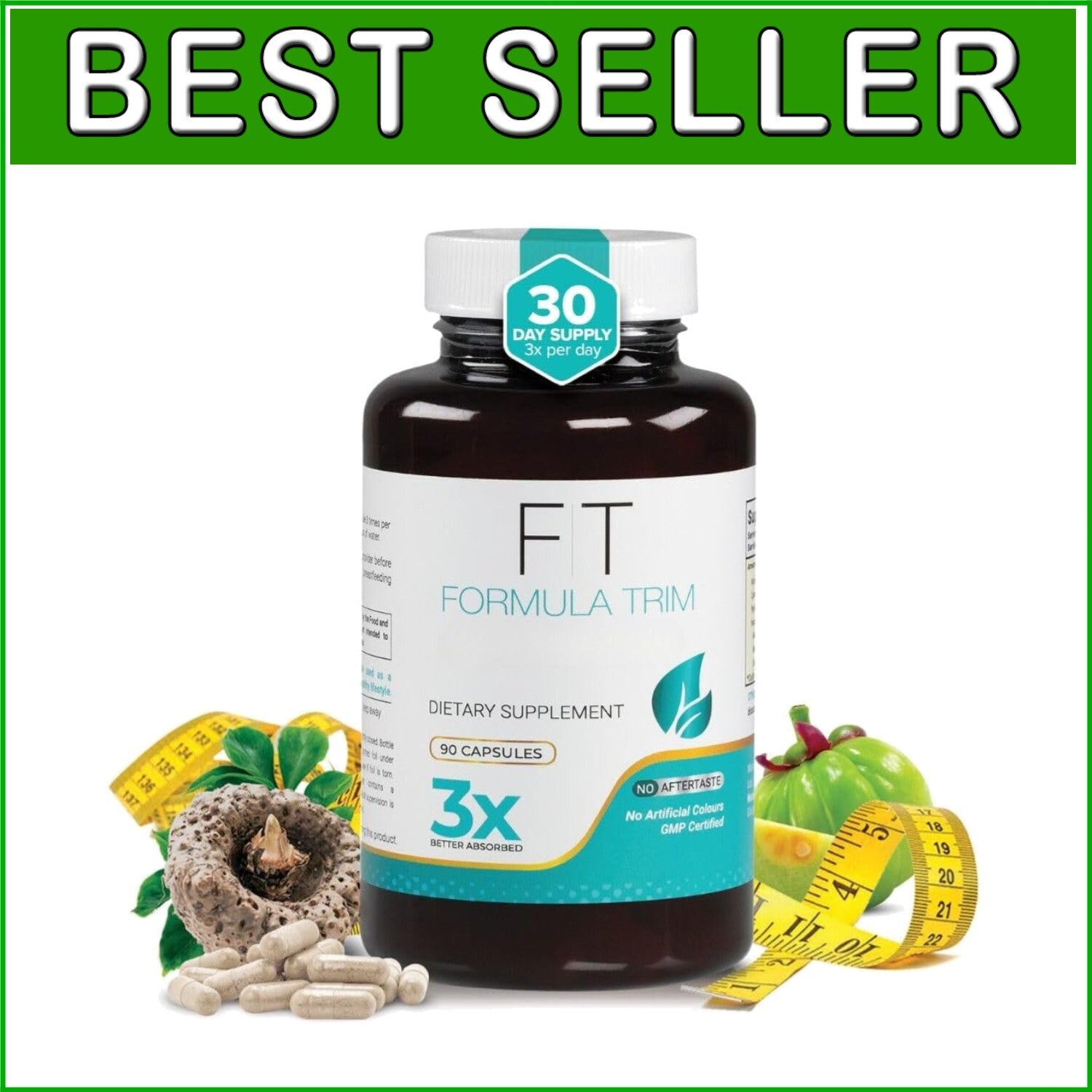 Natural Appetite Support Formula: Vegan Glucomannan for Women's Digestive Health