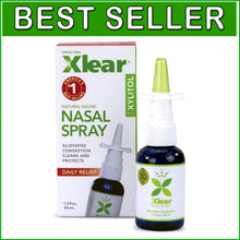 Load image into Gallery viewer, Safe Drug-Free Nasal Rinse – 1.5 oz Spray with Xylitol, Family-Friendly Pack