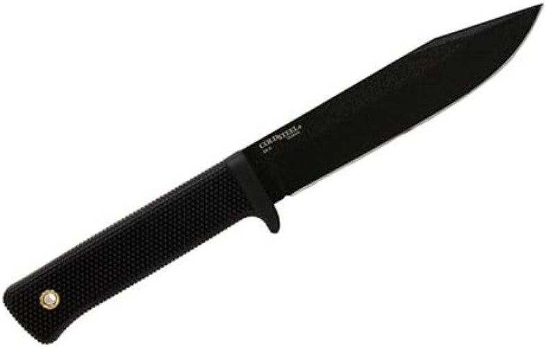 Durable 6-Inch SK-5 Clip Point Knife with Kray-Ex Handle & Secure-Ex Sheath
