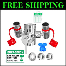 Load image into Gallery viewer, Instant Activation Faucet Eye Wash Station - OSHA/ANSI Compliant Safety Solution