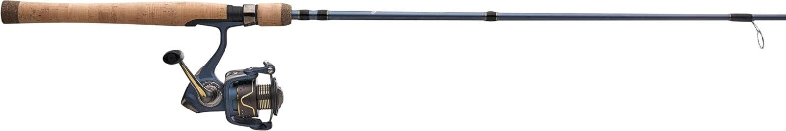 Deluxe President Fishing Rod and Reel Combo - 6'6" Medium Power for Bass Fishing