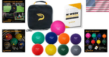 Load image into Gallery viewer, Weighted Pitching Balls with Carrying Case: 16-Week Performance Program Included
