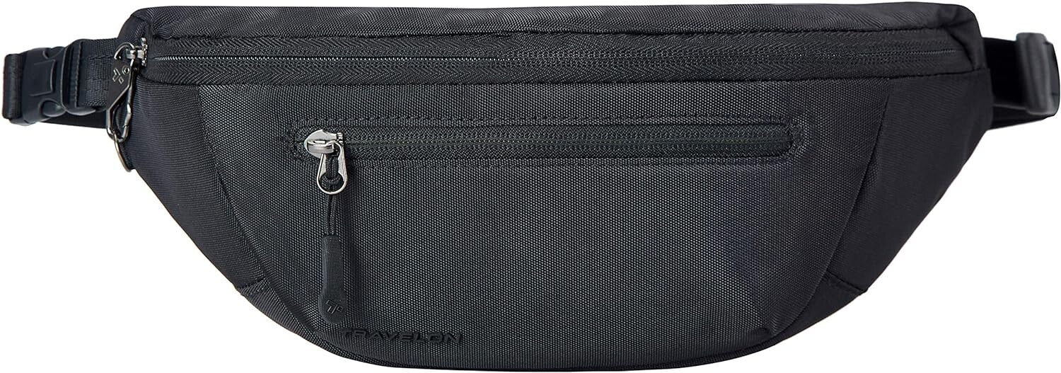 5-Point Anti-Theft Urban Waist Pack with RFID Protection - Stylish Security