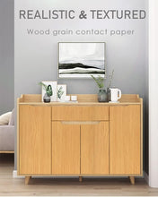 Load image into Gallery viewer, Self-Adhesive Wood Grain Contact Paper – Easy Install 17.7" x 630" for Furniture