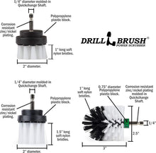 Load image into Gallery viewer, Professional Auto Detailing Drill Brush Kit - Soft Bristles, Quick Change Design