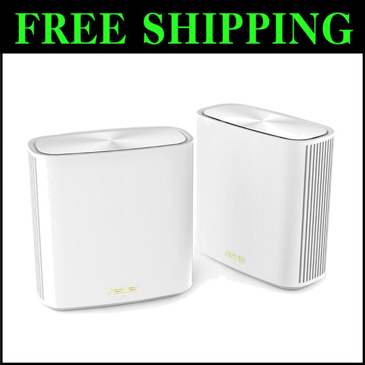 AiMesh Compatible ZenWiFi XD6 with Free Internet Security - 5,400 sq.ft Coverage