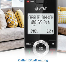 Load image into Gallery viewer, Long-Range Cordless Phone Duo with Call Block, Speakerphone, and Backlit Display