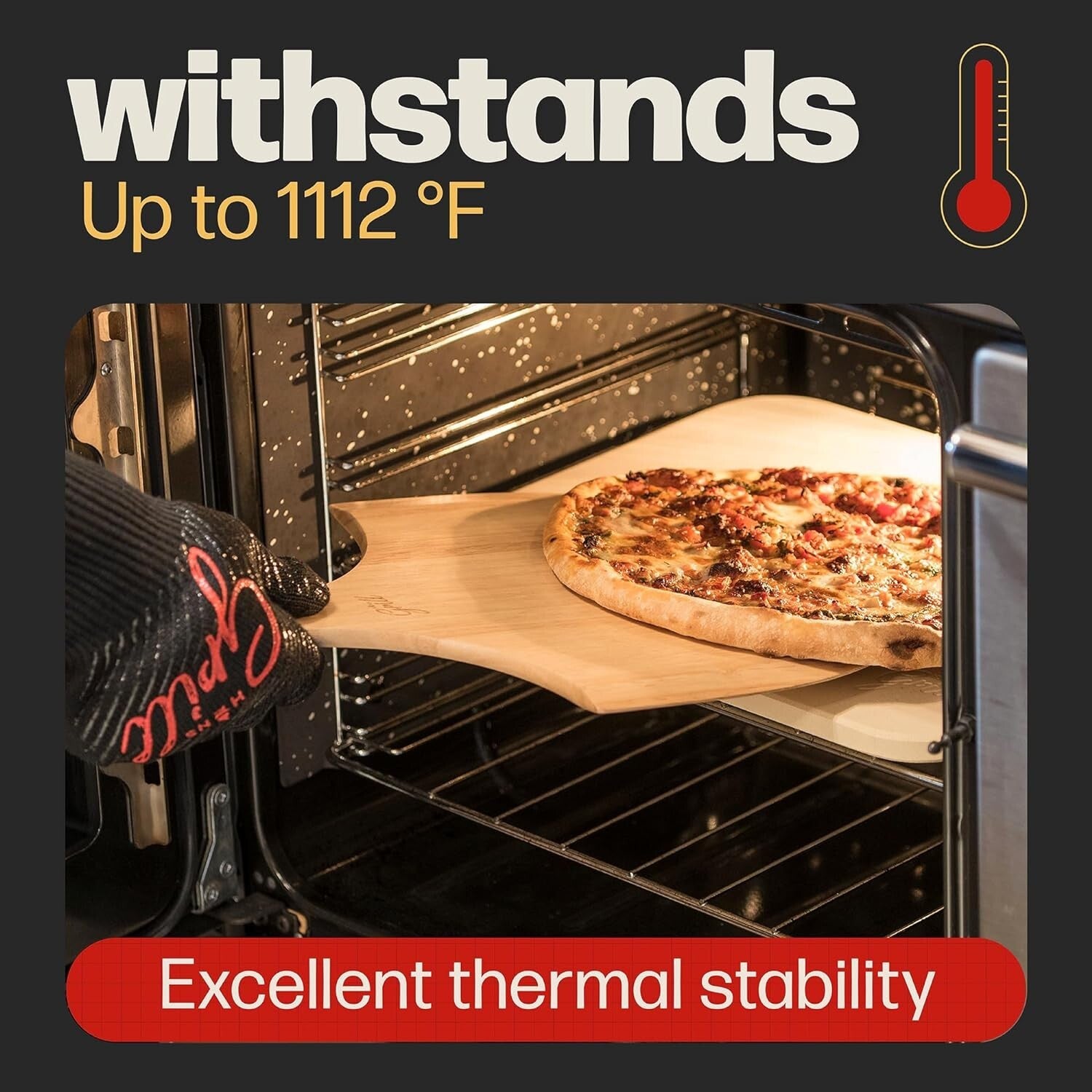 Durable Rectangular Pizza Stone 15 x 12” - Ideal for Baking & Grilling Magic