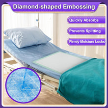 Load image into Gallery viewer, Premium Extra Large 36" x 36" Incontinence Pads - Soft, Tear-Resistant Underpads