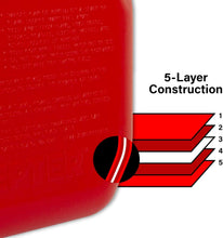 Load image into Gallery viewer, Durable 5-Gallon Red Gas Can with Flame Mitigation &amp; Controlled Flow Spout