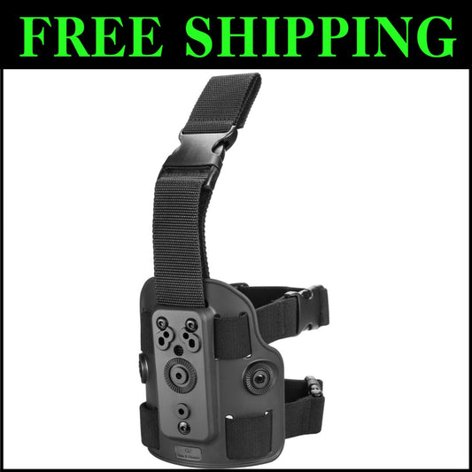 Versatile Drop Leg Panel Attachment for Holsters - Lifetime Warranty Included