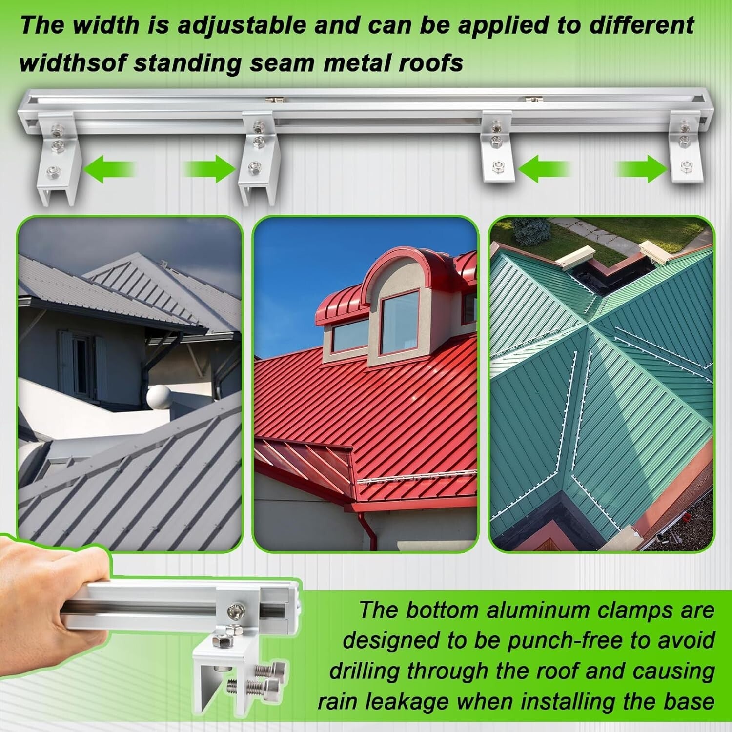 Durable Starlink Gen 3 Roof Mount with 0-30° Adjustment for Easy Installation