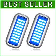 Load image into Gallery viewer, High-Performance Marine LED Boat Light - 1200 Lumens, Polished Stainless Steel