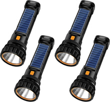 Load image into Gallery viewer, Rechargeable LED Flashlight Set: 4 x 1000 Lumen Multi-Function Emergency Lights
