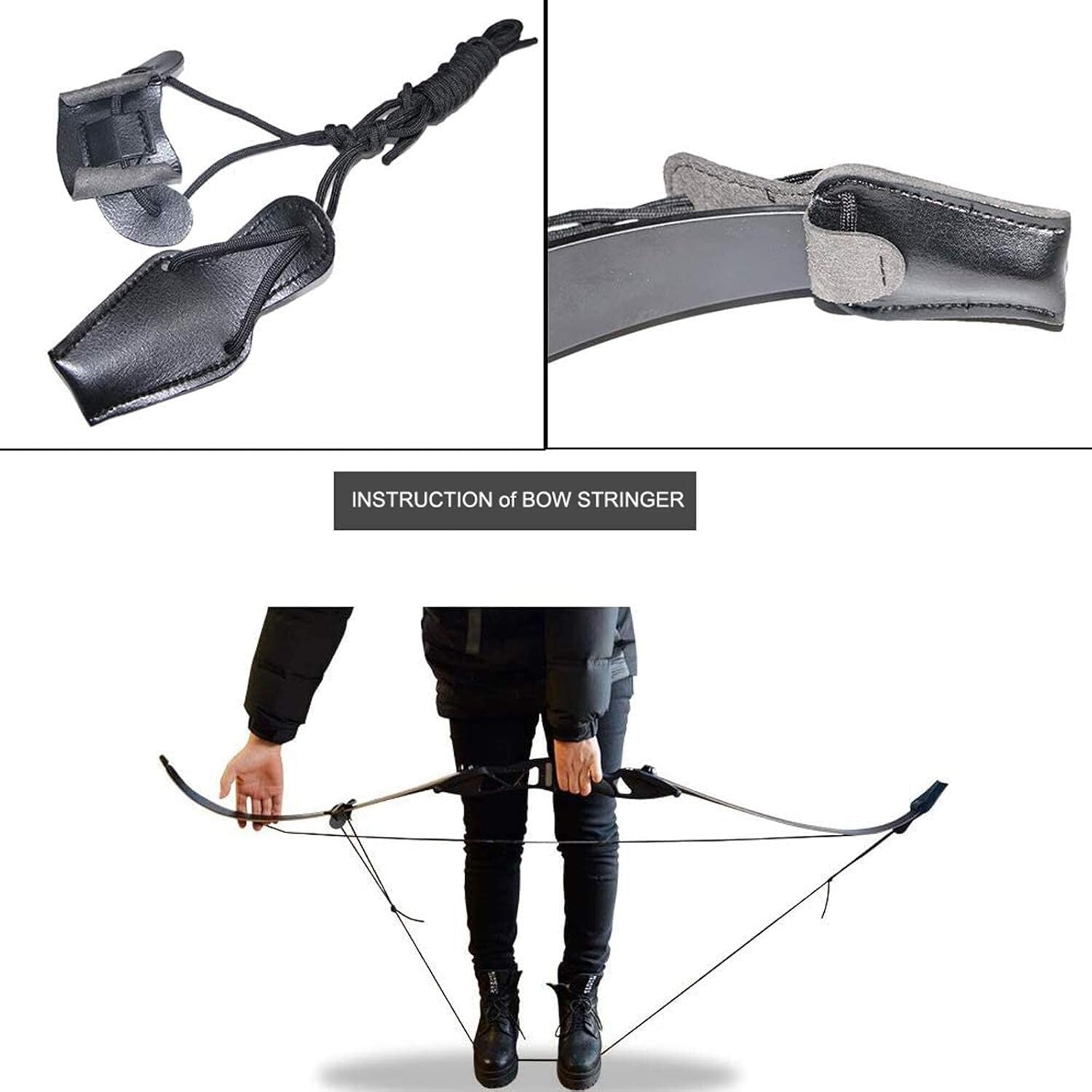 40lbs Right-Handed Takedown Recurve Bow - Perfect for Competition and Training