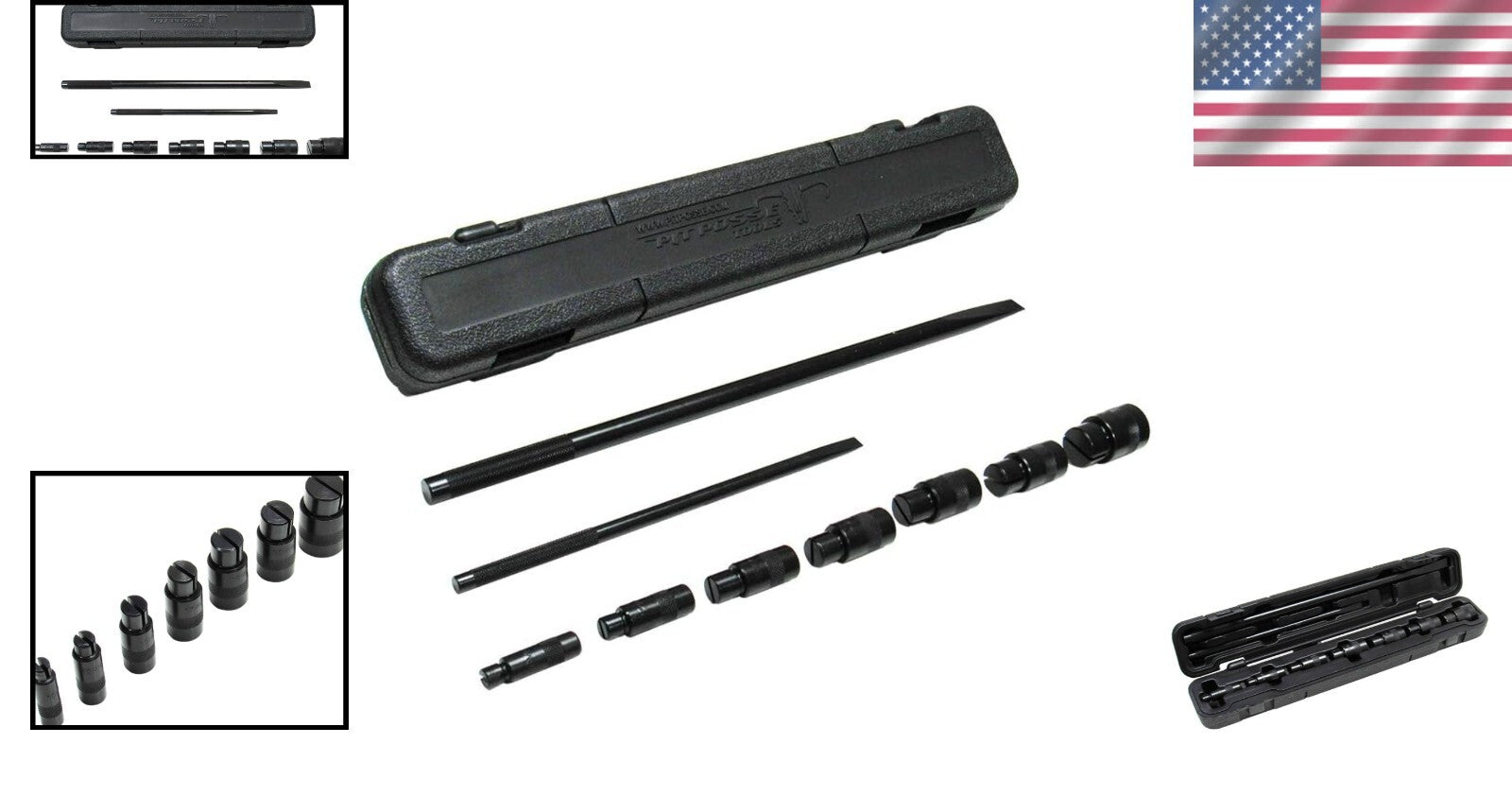 Motorcycle Wheel Bearing Remover with Lifetime Warranty - Easy to Use & Store