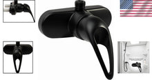 Load image into Gallery viewer, Sleek Single Lever Matt Black RV Shower Faucet - Easy Install &amp; Stylish Design