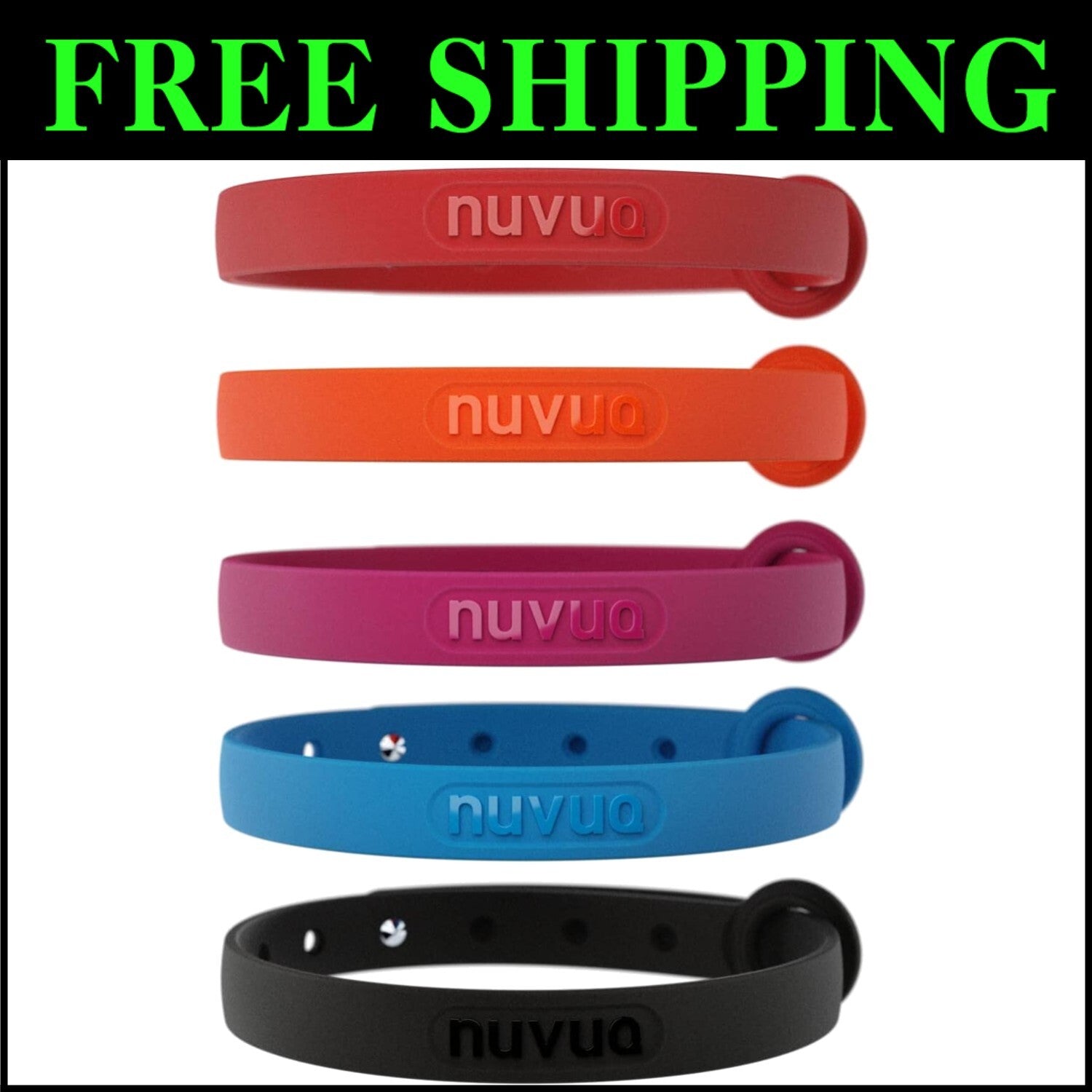 5 Pack Adjustable Breakaway Cat Collars - Soft & Lightweight Safety Set