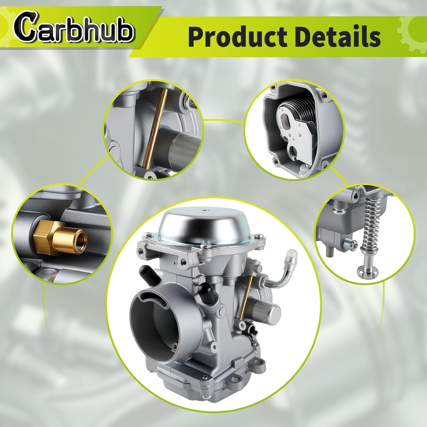 Durable ATV Carburetor Compatible with Polaris Sportsman 400 Series 2001-2014