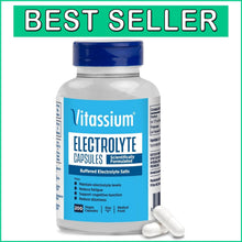 Load image into Gallery viewer, High Sodium Diet Electrolyte Capsules, Gluten-Free, Easy to Digest - 200 Caps