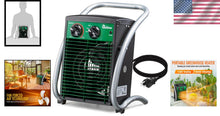 Load image into Gallery viewer, Lightweight 1500W Greenhouse Heater with Radiant Heating &amp; Overheat Safeguard