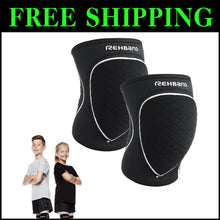 Load image into Gallery viewer, Snug-Fit Knee Guards for Kids - Safe Protection for Volleyball &amp; Gymnastics