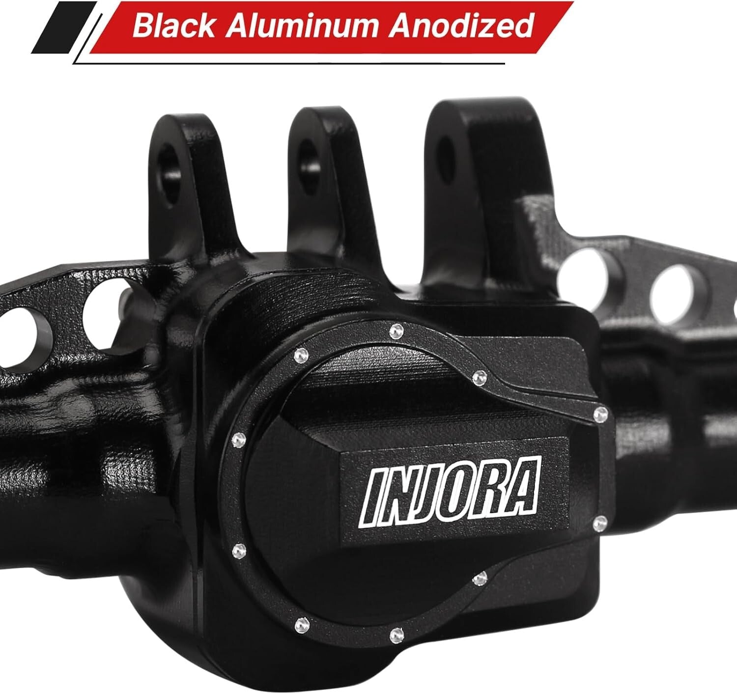 CNC Machined Aluminum Axles +4mm for 1/18 RC Crawler - Pre-assembled Upgrade