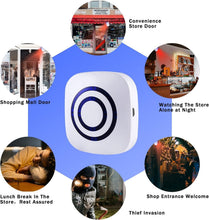 Load image into Gallery viewer, Premium Indoor/Outdoor Motion Sensor Detector with Portable Receiver - 3 Sensors