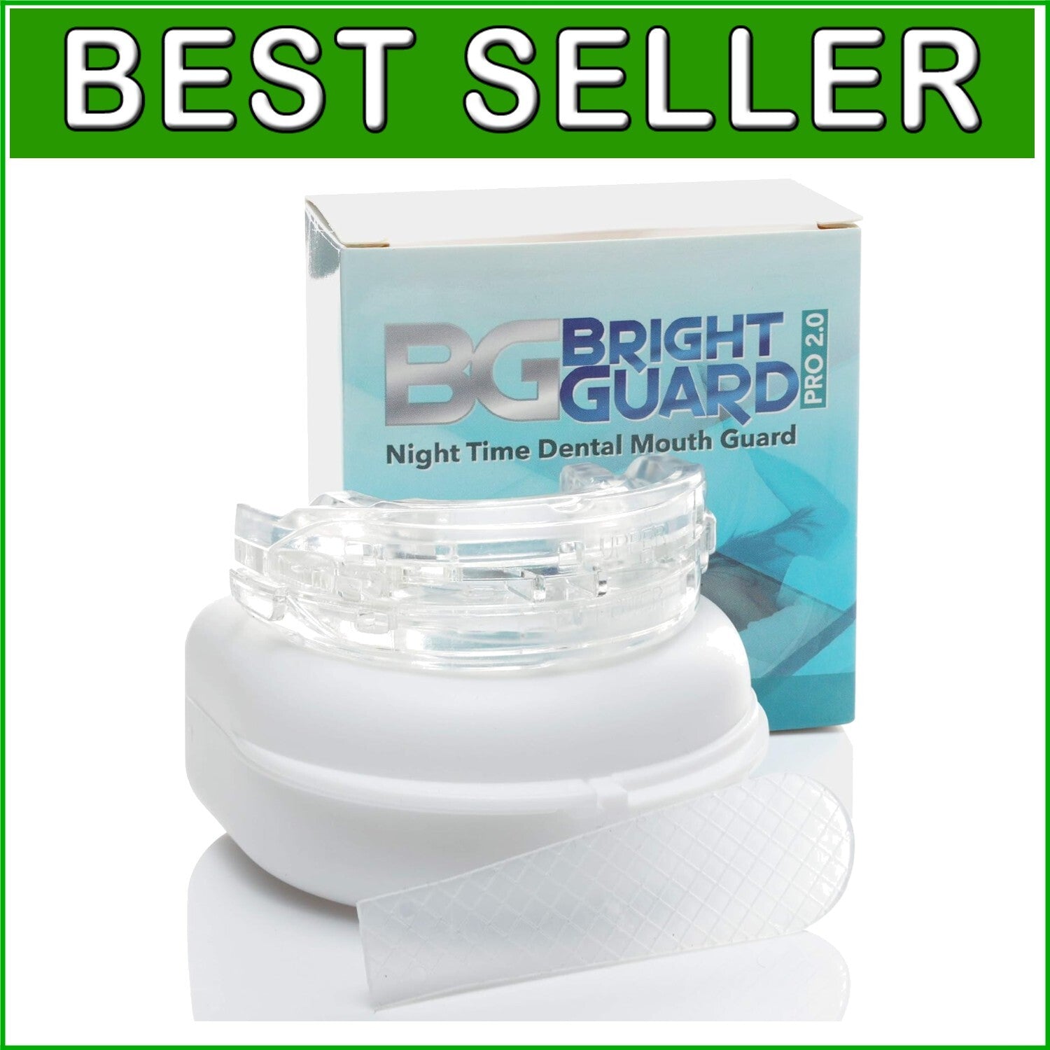 Custom-Fit Adjustable Sleep Mouth Piece for Nighttime Teeth Grinding