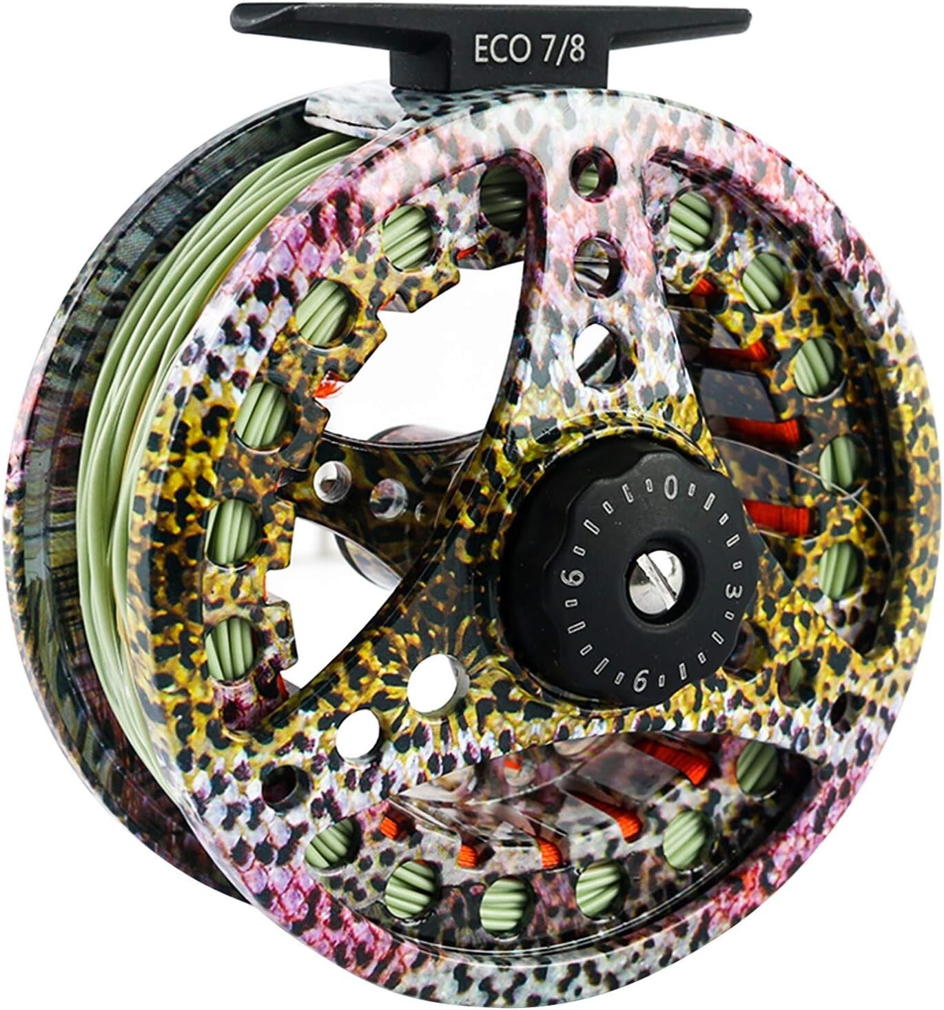 Durable Pre-Loaded Fly Fishing Reel with Large Arbor - Ideal for Any Angler