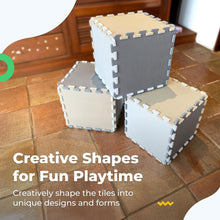 Load image into Gallery viewer, Customizable Interlocking Baby Play Mat - Non-Toxic Foam Tiles for 74x74 Playpen