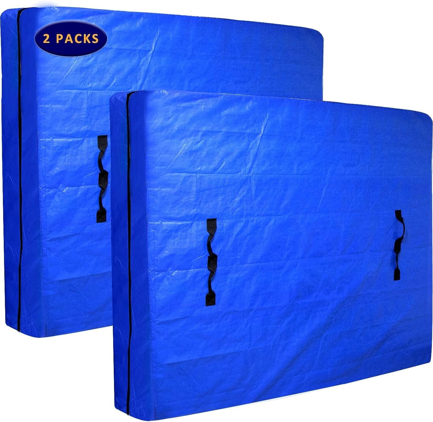 Full Size Mattress Cover Protectors - Waterproof, Reusable, Heavy Duty - 2 Pack