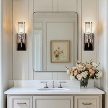 Load image into Gallery viewer, 24x36 Rectangular Chrome Wall Mirror with Rounded Corners - Modern Design