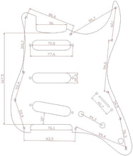Load image into Gallery viewer, Loaded Vintage Tortoise Pickguard for USA/Mexico Fender Stratocaster Guitars