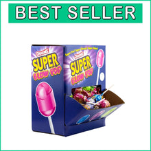 Load image into Gallery viewer, SUPER Charms Blow Pops - 7.69 lbs of Delicious Assorted Candy &amp; Gum