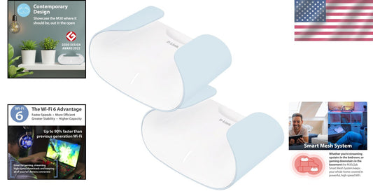 Ultimate AX3000 WiFi 6 Mesh Duo - Fast Connectivity & AI Parental Controls