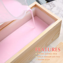 Load image into Gallery viewer, Flexible Silicone Soap Mold for 5 lb Loaf - Perfect for Creative Soap Designs
