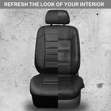 Load image into Gallery viewer, Fashionable Universal Fit Leather Seat Covers with Full Coverage Protection