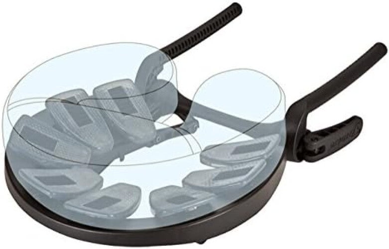 Luxurious Rubber Coated Face Cradle with Soft-Petal Support for Optimal Comfort