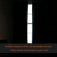 Load image into Gallery viewer, Thermal Insulated Blackout Curtains 100"W x 96"L - Elegant Room Divider Solution